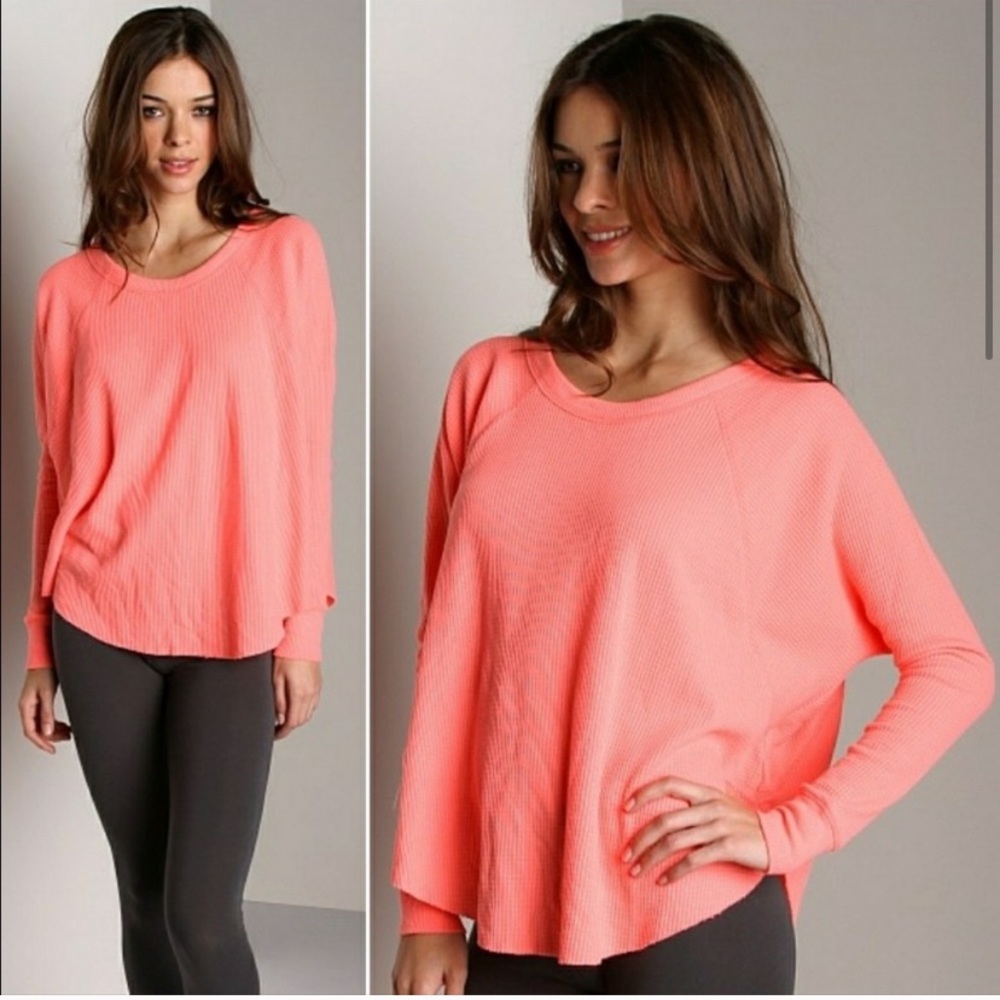 Free People We The Free Love Bug Thermal Coral size L